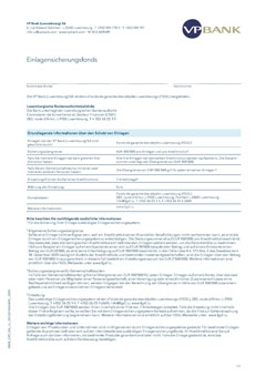 Factsheet Einlagensicherungsfonds