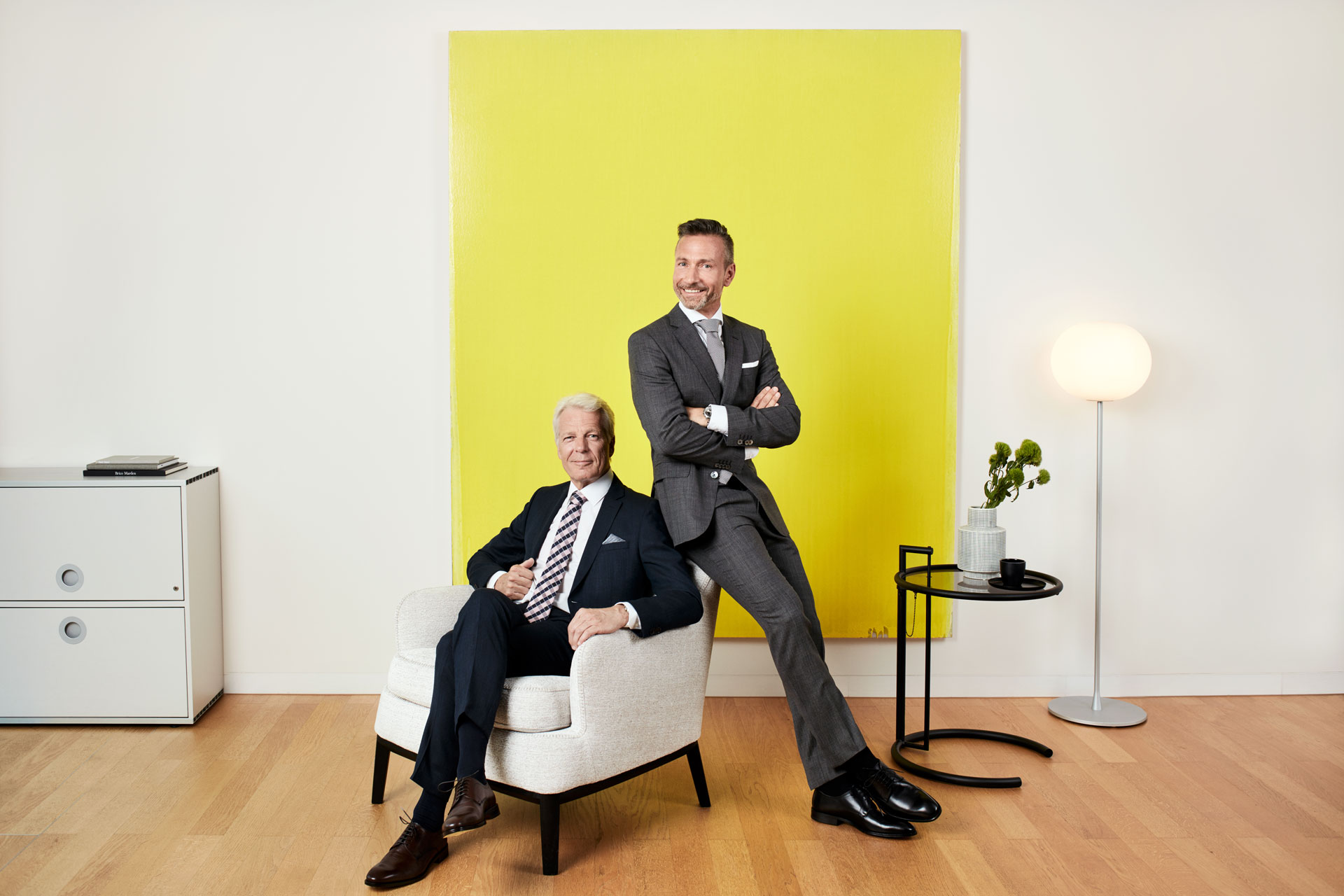 Yellow Painting VP Bank LI