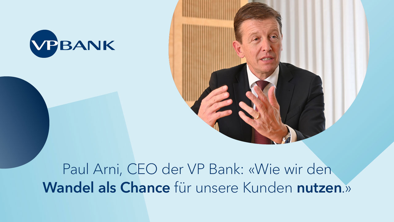 Paul Arni, CEO VP Bank Gruppe