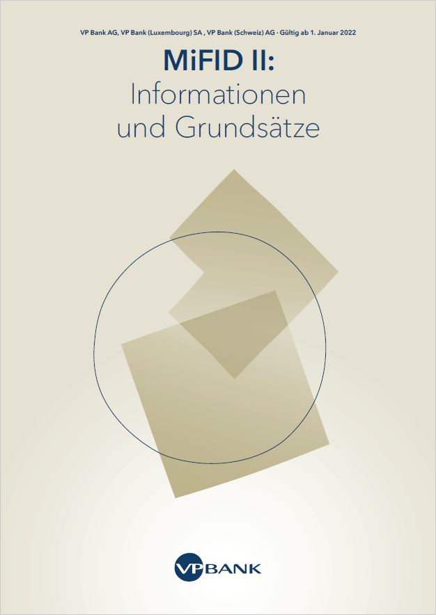 Broschüre MiFID II: Informationen und Grundsätze