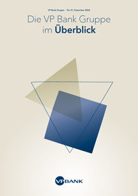 Broschuere VP Bank Gruppe im Ueberblick