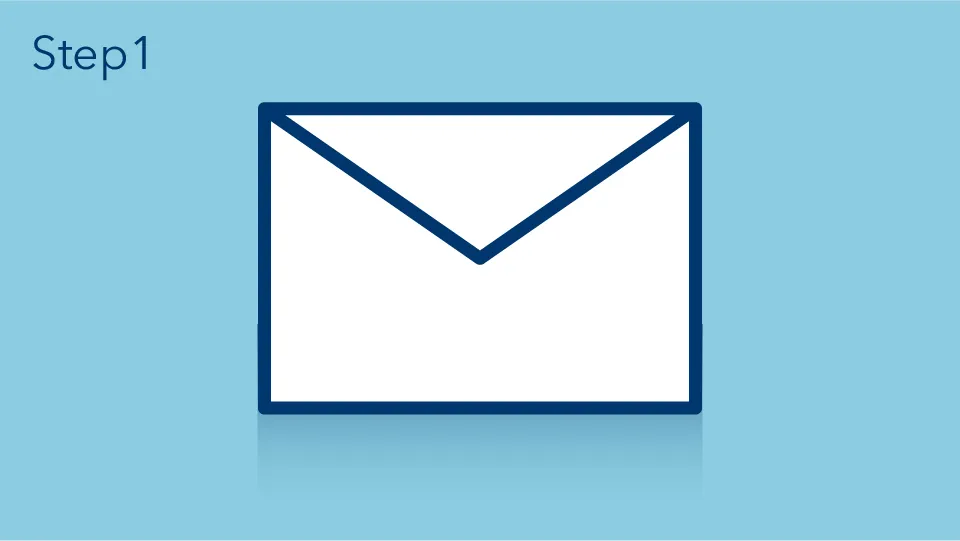 Step 1: Order the VP Bank Connect code online or from your client advisor. You will then receive the code by postal delivery. VP Bank Connect registration: step 1