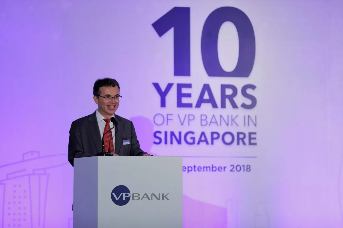 Bruno Morel, CEO, VP Bank Ltd Singapore Branch