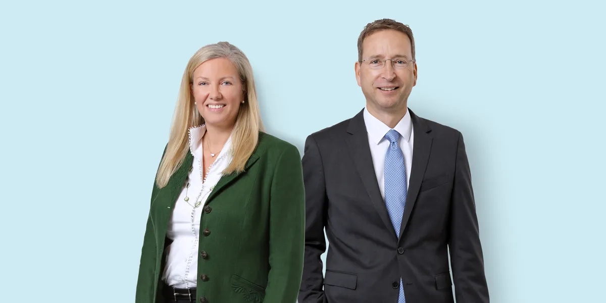 Dr Mara Harvey and Dr Rolf Steiner