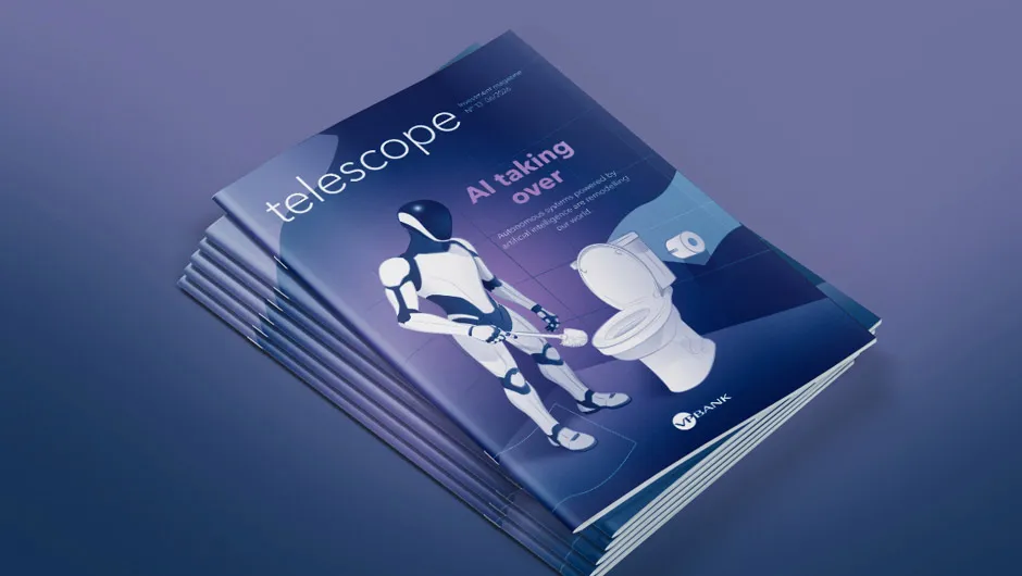 Investment magazine Telescope Cover