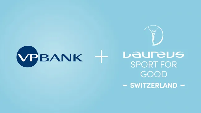 Logo VP Bank und Laureus Schweiz