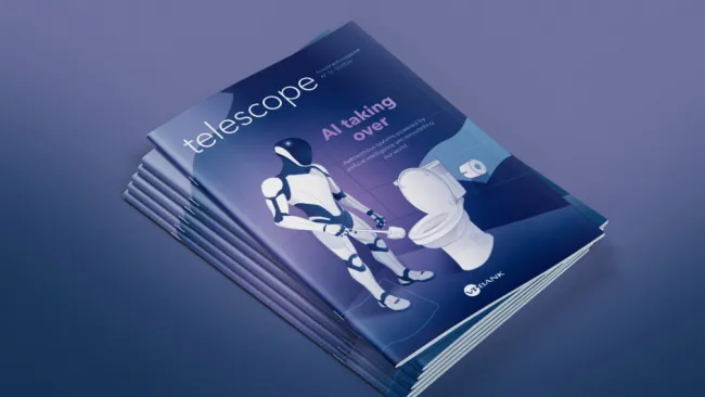 Investment magazine Telescope Cover