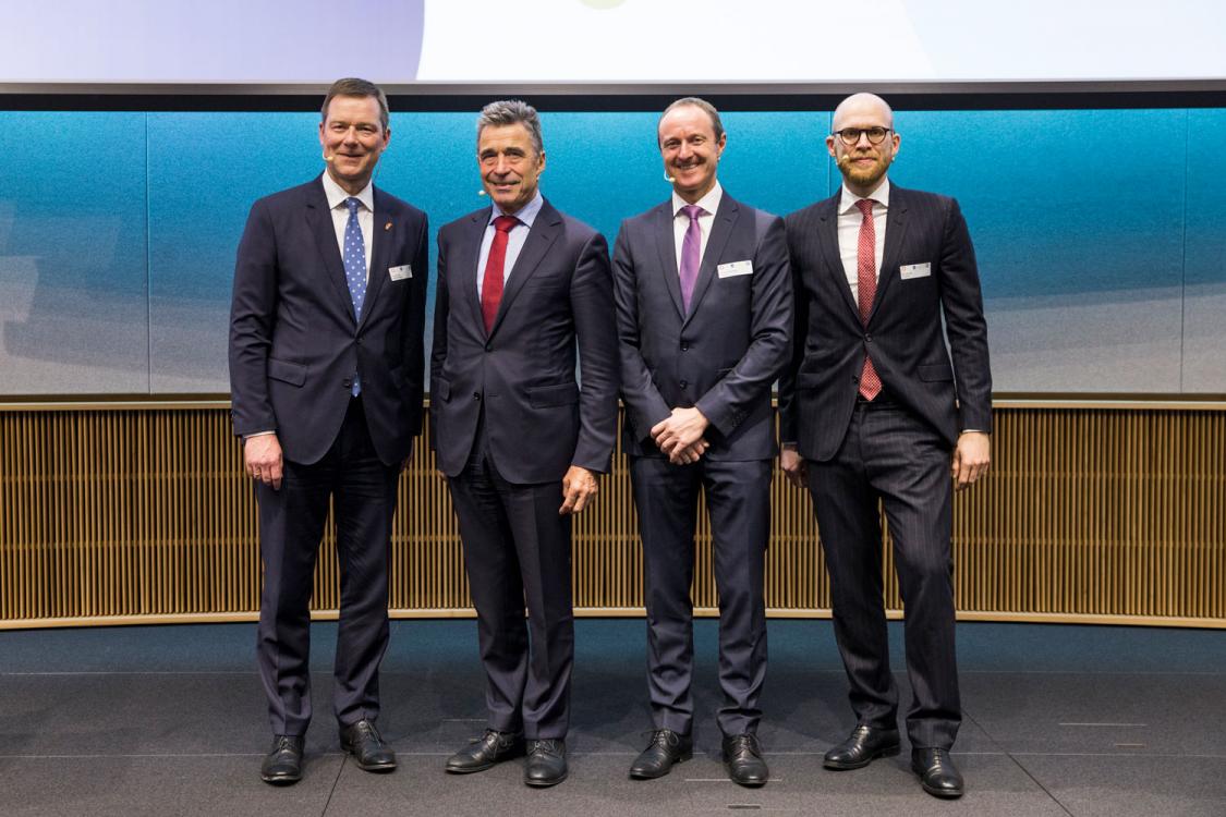 Torben Duer, Anders Fogh Rasmussen, Thomas Westh-Olsen, Felix Brill