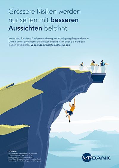 VP Bank Kampagne Aussichten