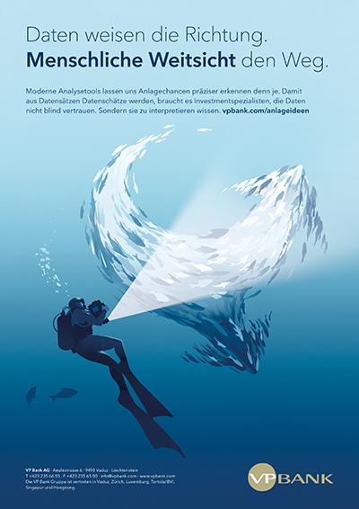 VP Bank Kampagne Weitsicht