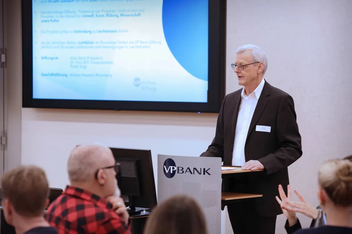 Alois Beck (Präsident des Stiftungsrates) © Roland Korner